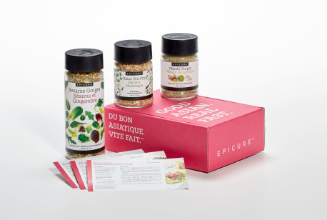 Epicure packaging good asian real fast