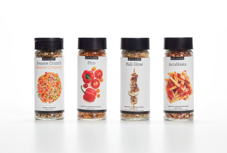 Epicure packaging spice blends