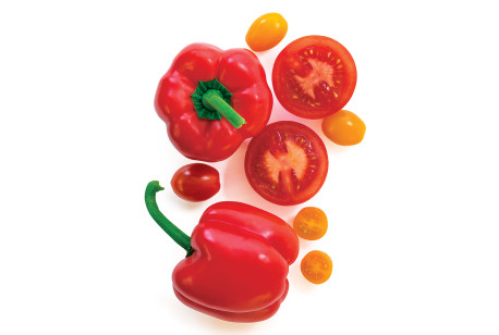 Epicure photography tomatoes and peppers